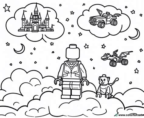 LEGO DreamZzz Coloring Pages Printable for Free。